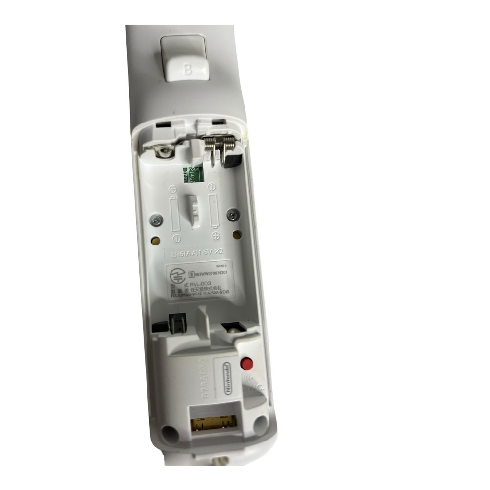 OEM Nintendo Wii Video Game Remote Controller White Nunchuck Sleeve RVL-003 Test - Picture 4 of 4